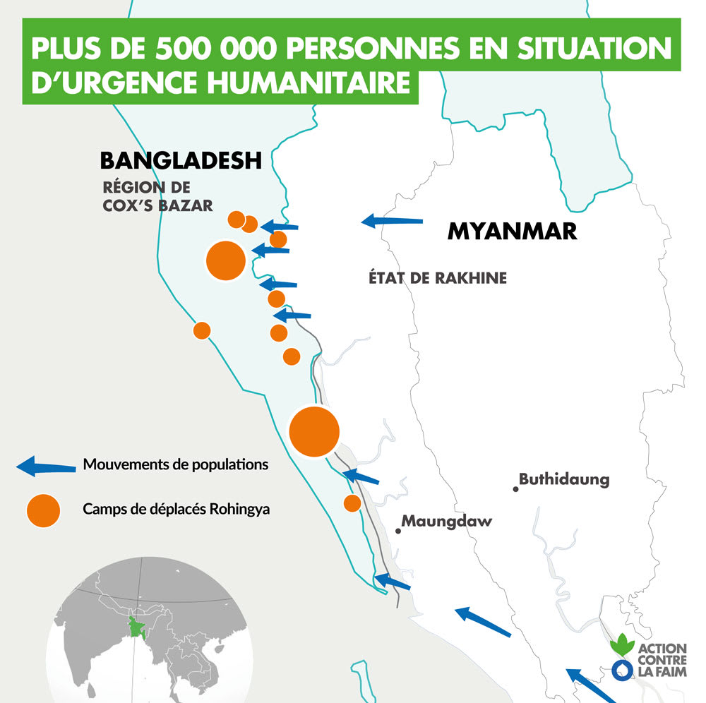 carte-rohingya-bangladesh-myanmar-birmanie-aide-humanitaire